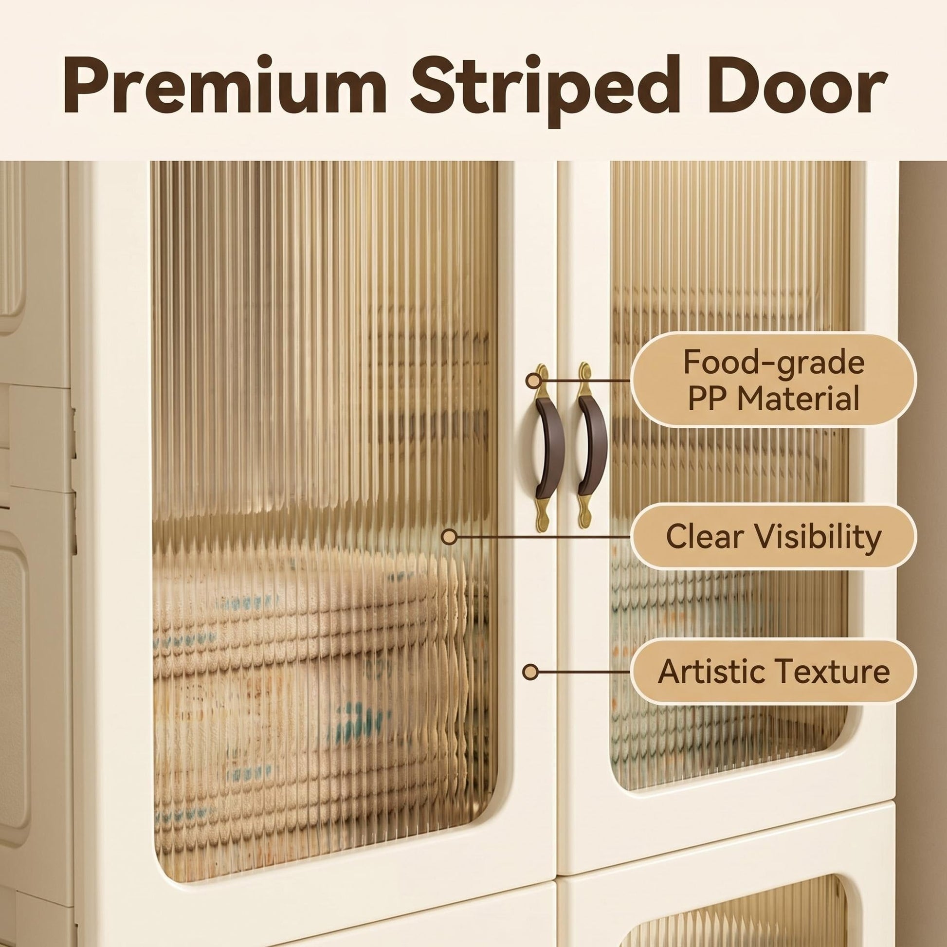 Portable Transparent Wardrobe Closet StorageOrganizer for Clothes Folding Plastic Wardrobewith Magnetic Door and Easy Assembly climavate