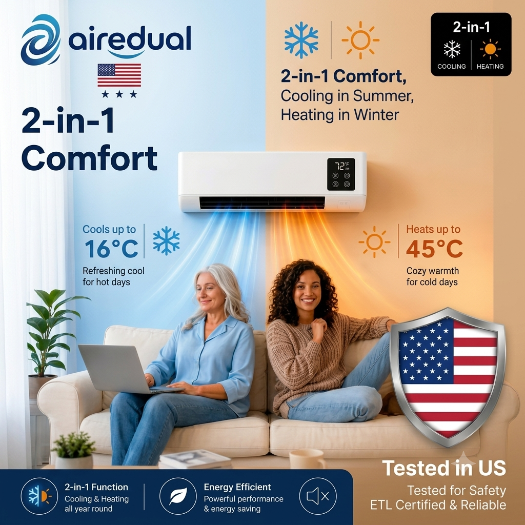 Airedual™❄️Multifunctional Wall Air Conditioner