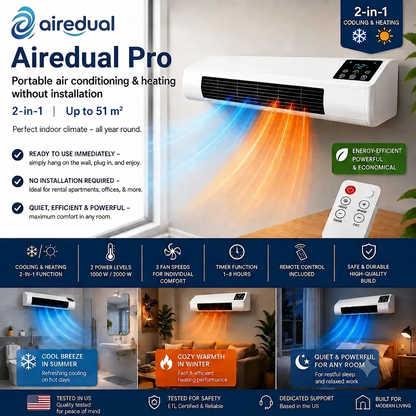 Airedual™❄️Multifunctional Wall Air Conditioner